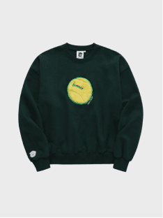 Tennis Ball Darkgreen Sweatshirt